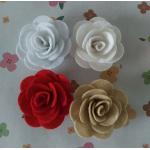 Felt Rose Artificial Fabric Craft Flowers Use In Perfect Spring Bouquet for sale