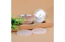 China 55ml Weed Spice Child Proof Clear Pet Jars With Easy Open Lid supplier