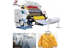 China high speed computer lock stitch shuttle quilting machine for bedspreads fabric supplier