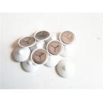 3 Slots Washers 38mm Stainless Steel Clip With Plastic Cap For Fixing Weld Pins for sale