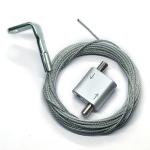 Aluminum Two Way Looping Gripper For LED Lighting Cable Hanging System for sale