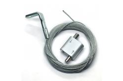 China Aluminum Two Way Looping Gripper For LED Lighting Cable Hanging System supplier