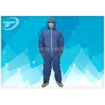 Disposable Protective Clothing Non - Woven Disposable Coveralls With Hood for sale