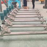 Sealed Material Trough Auger Screw Conveyor For Continuous Material Conveying