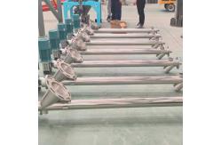 China Sealed Material Trough Auger Screw Conveyor For Continuous Material Conveying supplier