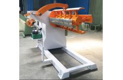 China Single Head 600-1400mm Sheet Metal Decoiler Coil Unwinder Machine supplier