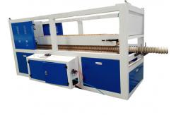 China PE Granules Cable Sheathing Machine , 37KW Spiral Pipe Making Machine supplier