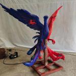 RCC Certified Realistic Animatronic Animals Chinese Ancient Animals Lovebirds