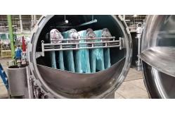 China High Temperature Hank Yarn Dyeing Machine With Full Automatic Control System supplier
