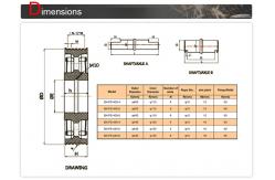 China Customized Traction Elevator System Nylon Plastic Guide Pulley Sheave supplier