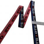 High Tenacity Jacquard Elastic Webbing 2cm-6cm Nylon Elastic Black for sale
