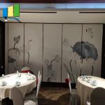 Banquet Hall Acoustic Soundproof Retractable Movable Partition Walls For Conference Room for sale