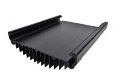 China Black Anodized Aluminum Extrusions For Electronics / Electrical Cover supplier