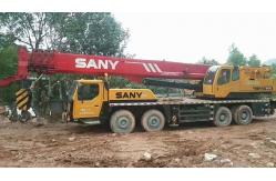 China 50t Air Conditioned Used Shacman Truck Crane QY50C With Max Speed 83km/H supplier