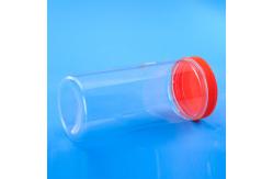 China PET 1.1L 38oz Clear Plastic Candy Jars With Lids supplier