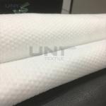 80gsm Pearl Dot Spunlace Nonwoven Fabric White Color Dirt Absorption for sale