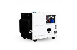 China 10KW Silent Small Mobile Natural Gas Generator Set Emergency Power supplier