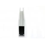6000 Series Customized Wardrobe Aluminium Profile , Sliding Door Track Profile