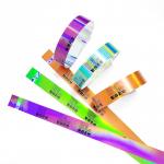 Plastic Glitter Party Wristbands Silver/Gold/Customized Options for Your Event for sale