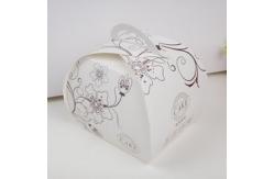 China White Kraft Paper Bag For Candy Packaging With Front Round Window supplier