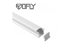 China Aluminum Extrusion Profiles Surface Mounted LED Profile 17*14mm supplier
