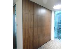 China Customized Movable Soundproof Sliding Folding Partition Wall For Function Room supplier
