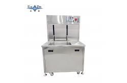 China Single Tank Automotive Ultrasonic Cleaner 28KHZ Ultrasonic Auto Parts Cleaner With Lifting Function supplier