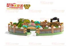 China Inflatable Round Circle Obstacles Course Bouncy Castle For Childrens supplier