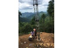 China Triangular Microwave Antenna 5g Guyed Wire Tower supplier