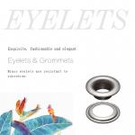 Sliver Metal Grommets Eyelets & Washer for sale