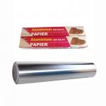 Household Heavy Duty Aluminum Foil Roll Sheets With Cutter for sale