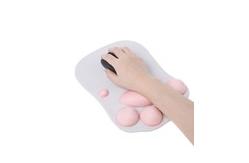 China Fast Wireless Charging Ergonomic Mouse Pad PU Leather For Wrist Rest supplier
