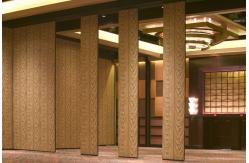 China Hanging System Operable Movable Partition Walls MDF + Aluminum Material supplier