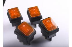 China Red Waterproof Led Rocker Switch supplier
