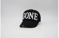 China Felt Applique Embroidery Logo Structured Baseball Cap With Adjustable Low Profile supplier