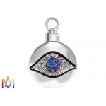 25G Cremation Urn Necklace Ashes Engraved Necklace Charms for sale