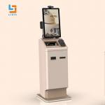 QR Code Scanner Cash Coin Module ADA Key Hotel Self Check In Kiosk for sale