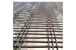 China Poly Ripple Rectangular Shape Aperture Vibrating Screen Wire Mesh supplier
