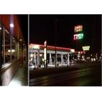 Ac100 - 277v Gas Station Canopy Lights 110lm/W Lamp Luminous Efficiency