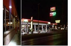 China Ac100 - 277v Gas Station Canopy Lights 110lm/W Lamp Luminous Efficiency supplier