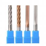 Durable Spiral Flute Solid Carbide Reamer with Quality Coating 50-150mm Length for sale
