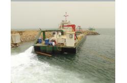 China 16 Inch Main Engine 882 KW Jet Suction Dredger For Lakes supplier
