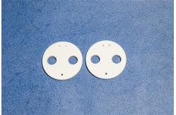 China Lead Free Aluminum Custom Ceramic Plate For Round HV DC Relay supplier