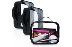 China Lightweight Waterproof Washable Zipper Makeup Bags For Office supplier