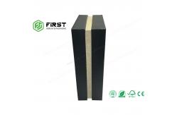 China Customized Gold Foil Logo Luxury Rigid Cardboard Perfume Gift Packaging Boxes With Lid supplier