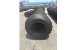 China Marine Circular Shape Tugboat Rubber Fenders With Chain Connection supplier