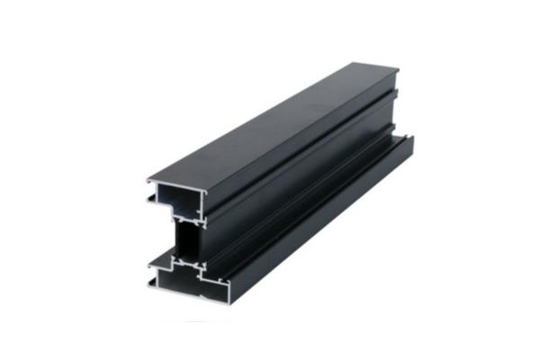 Black Anodized Aluminum Extrusion Profile For Elevator / Window / Door