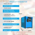 Counter Top Small Soft Serve Yogurt Table Top Ice Cream Making Machine