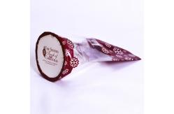 China Customized Logo Poly Transparent Plastic Packaging Bag For Bread Dessert supplier