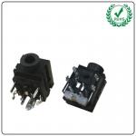 SMD 3 Pin Stereo Phone Jack , Phone Connector Type 3.5mm Earphone Jack for sale